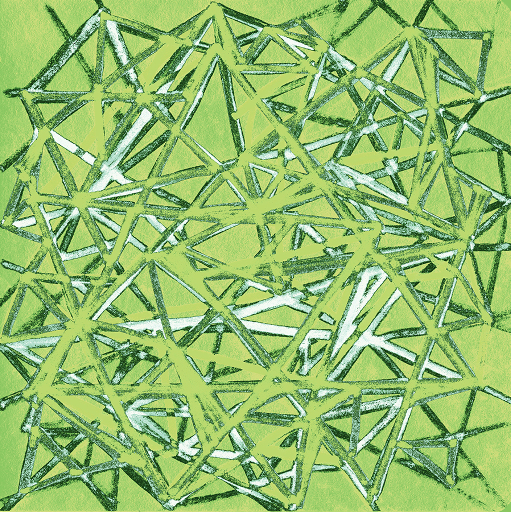 Afbeelding van print "Intrigeren. Afdruk AR" van origineel schilderij/tekening door Natali Antonovich