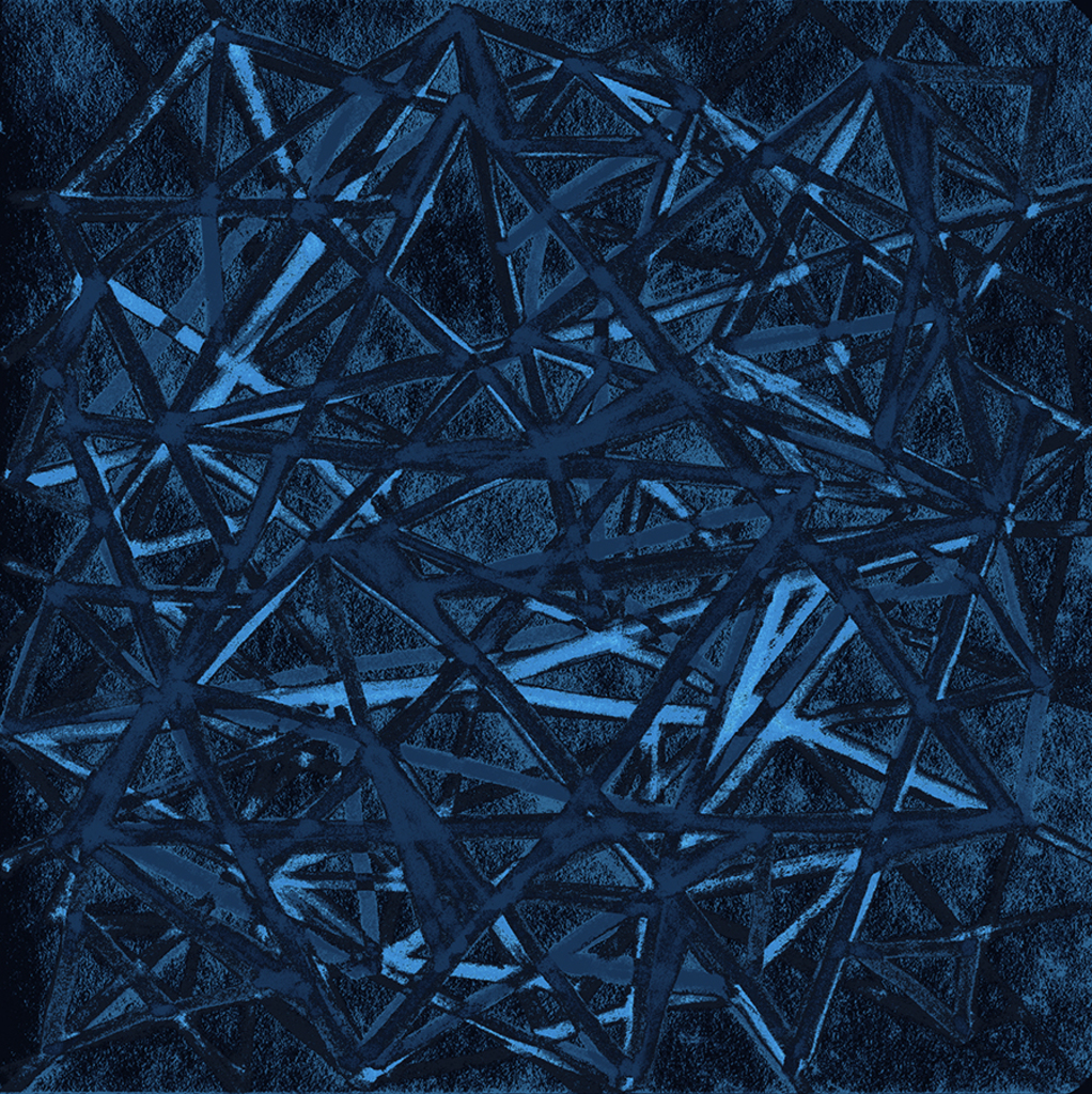 Afbeelding van print "Intrigeren. Afdruk AK" van origineel schilderij/tekening door Natali Antonovich