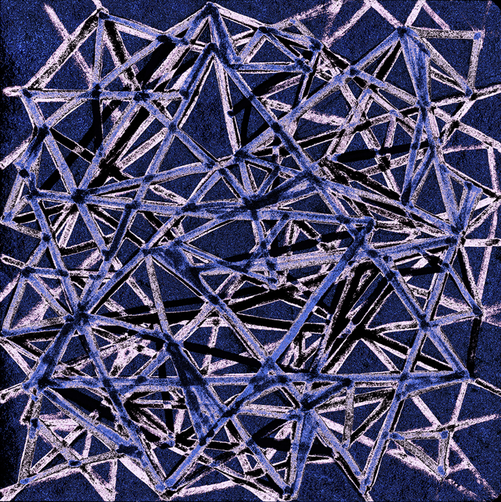 Image de l'impression „Intrigue. Imprimé AJ“ à partir de la peinture/dessin original de Natali Antonovich