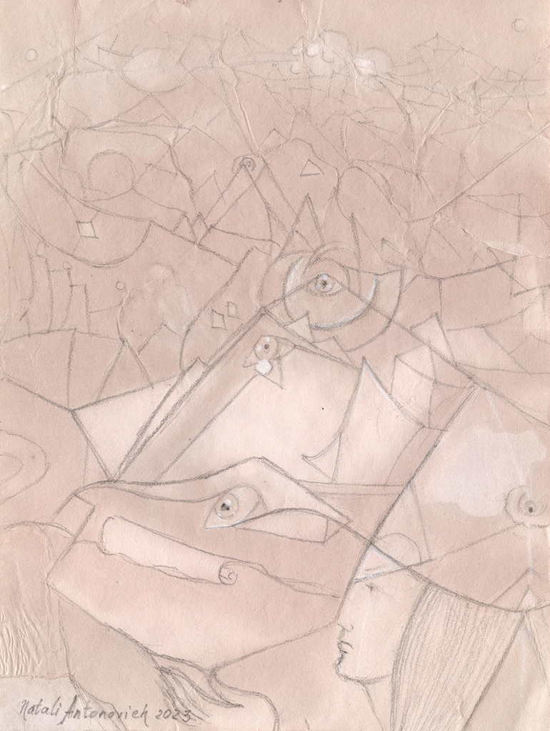 "La voie honnête..." peinture de Natali Antonovich | Galerie d'artiste.