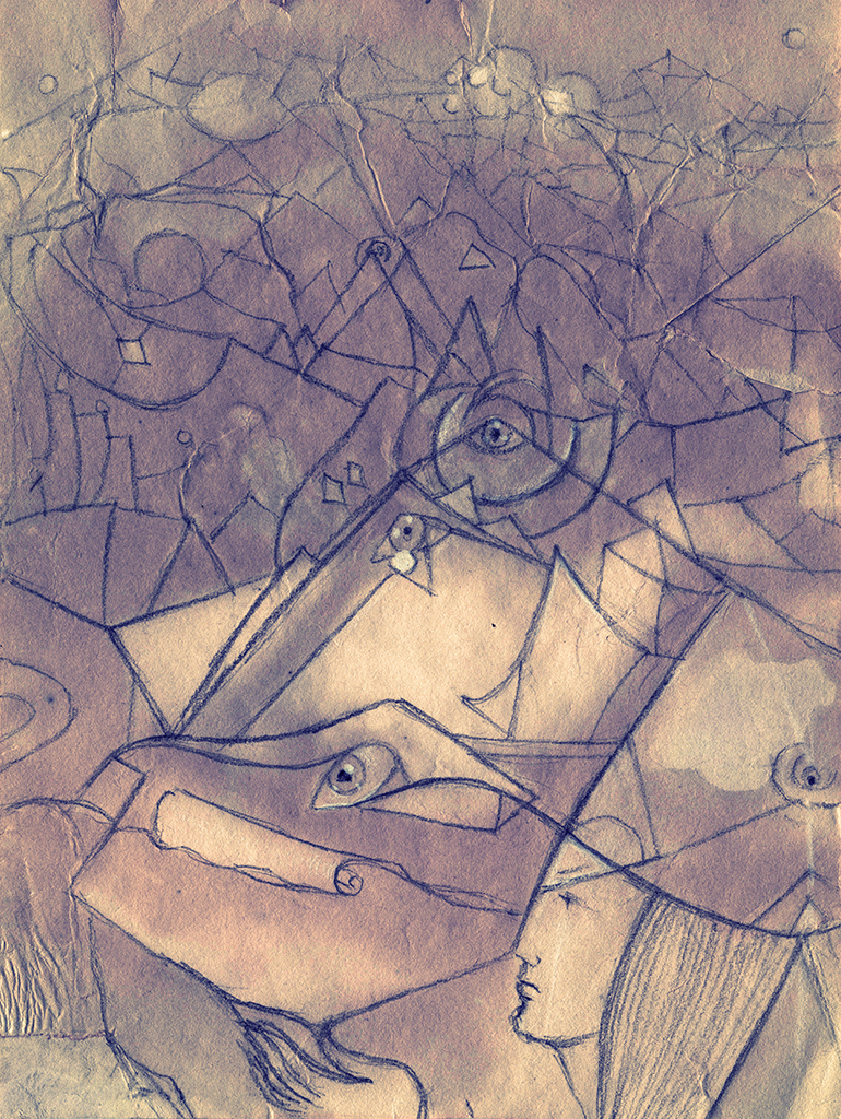 Image of Print "The Honest Way... Print S" from original Painting/Drawing by Natali Antonovich