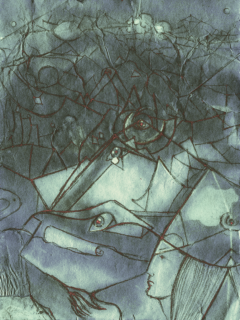 Изображение принта „Честный Путь...Принт X“ с оригинальной картины/рисунка Натальи Антонович