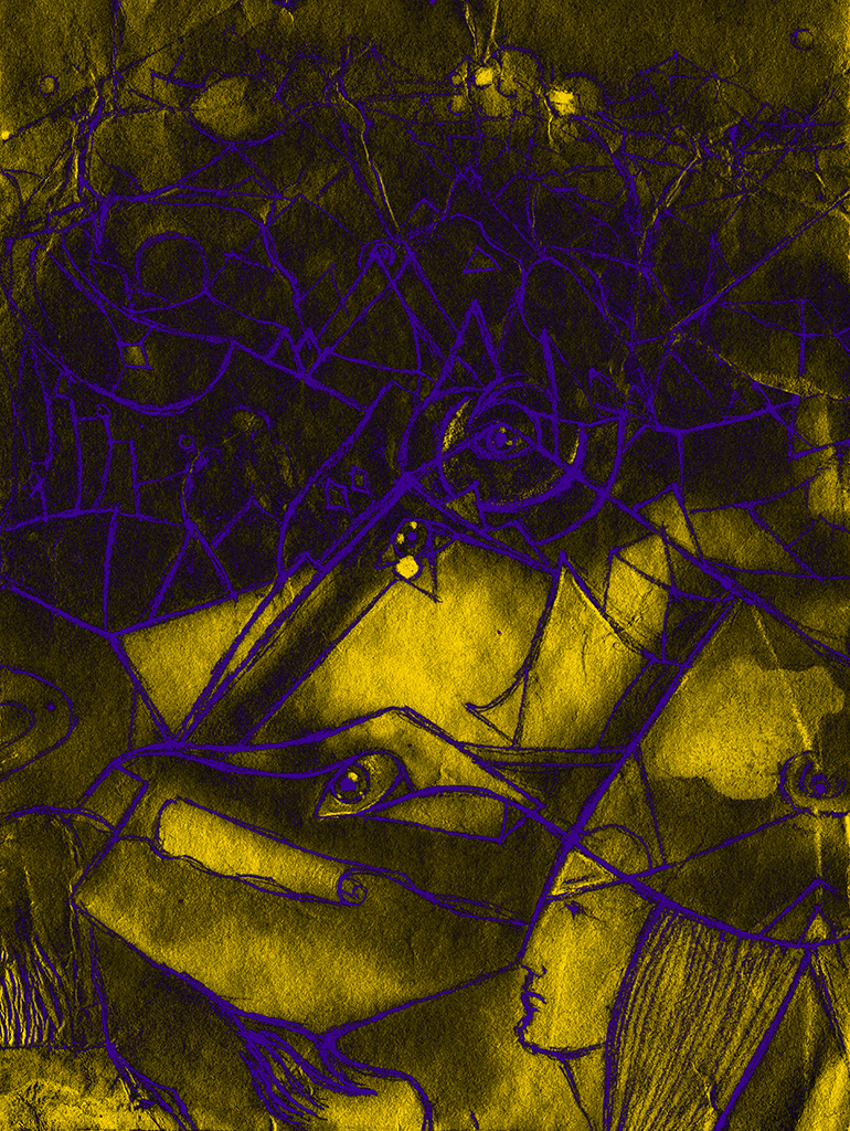 Выява адбітка „Сумленны Шлях...Прынт AF“ з арыгінальнай карціны/малюнка Наталі Антановіч