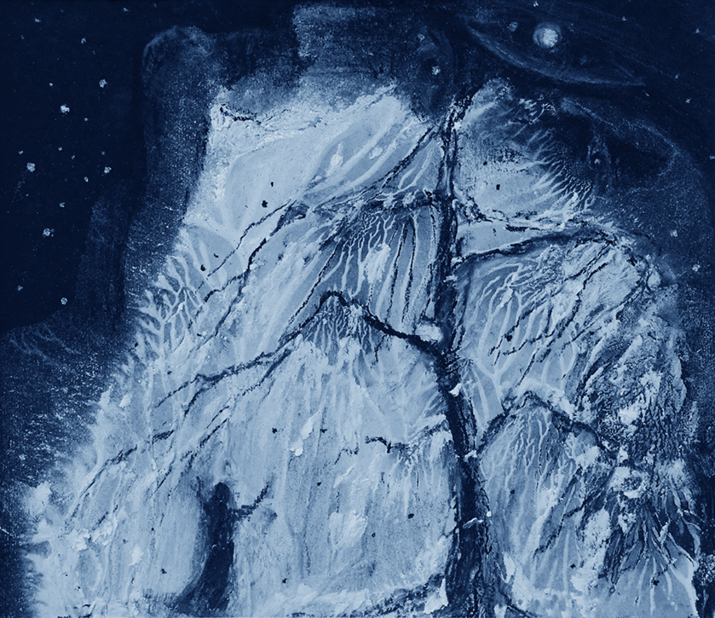 Image de l'impression „S'enfoncer dans les rêves. Imprimé H“ à partir de la peinture/dessin original de Natali Antonovich