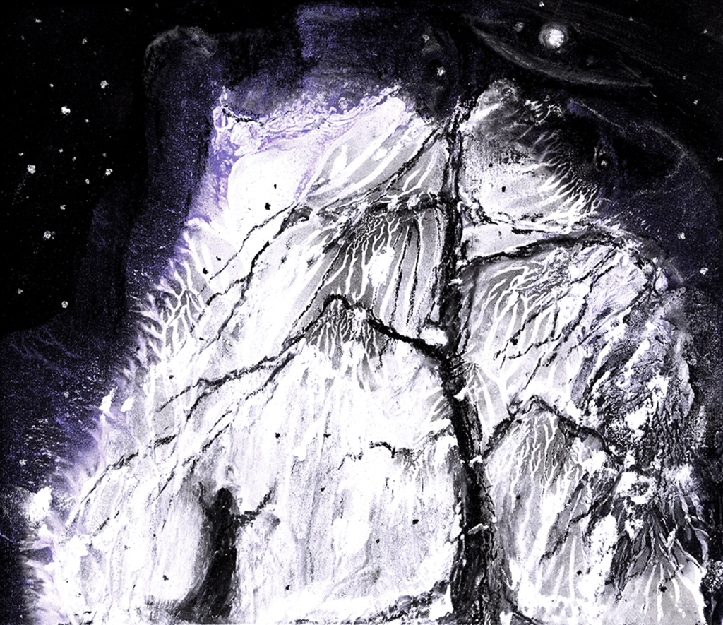 Изображение принта „Погружаясь в грёзы. Принт R“ с оригинальной картины/рисунка Натальи Антонович