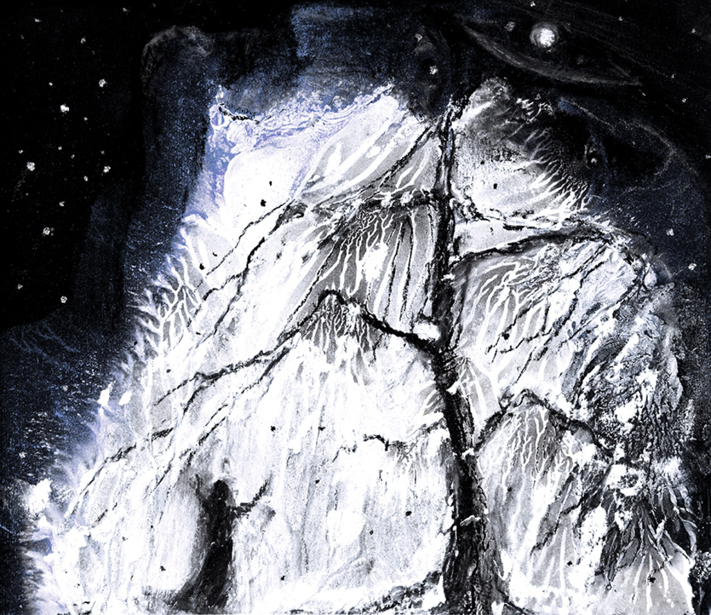 Изображение принта „Погружаясь в грёзы. Принт M“ с оригинальной картины/рисунка Натальи Антонович