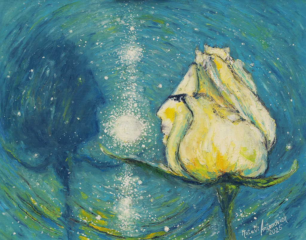 "Become the Light." painting by Natali Antonovich | Artist's Gallery.