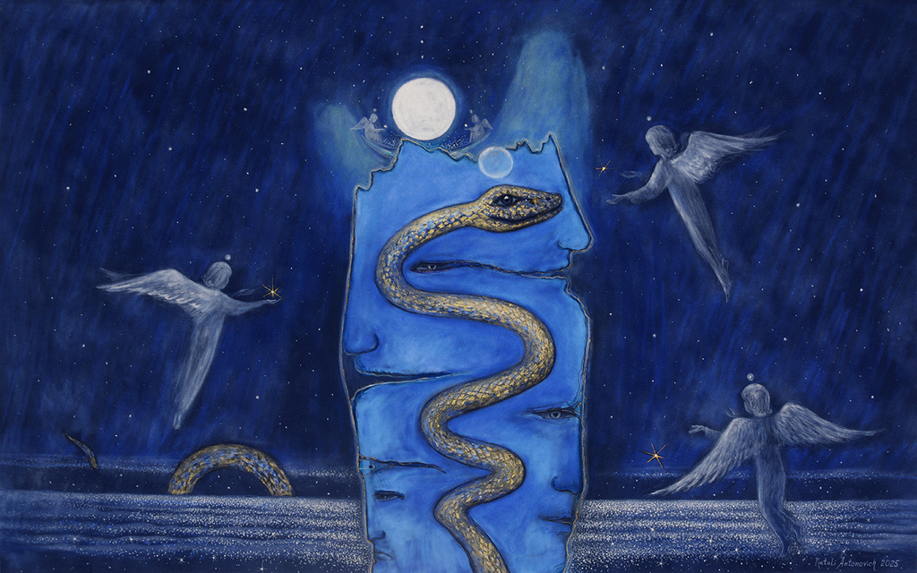 "Important Day." painting by Natali Antonovich | Artist's Gallery.