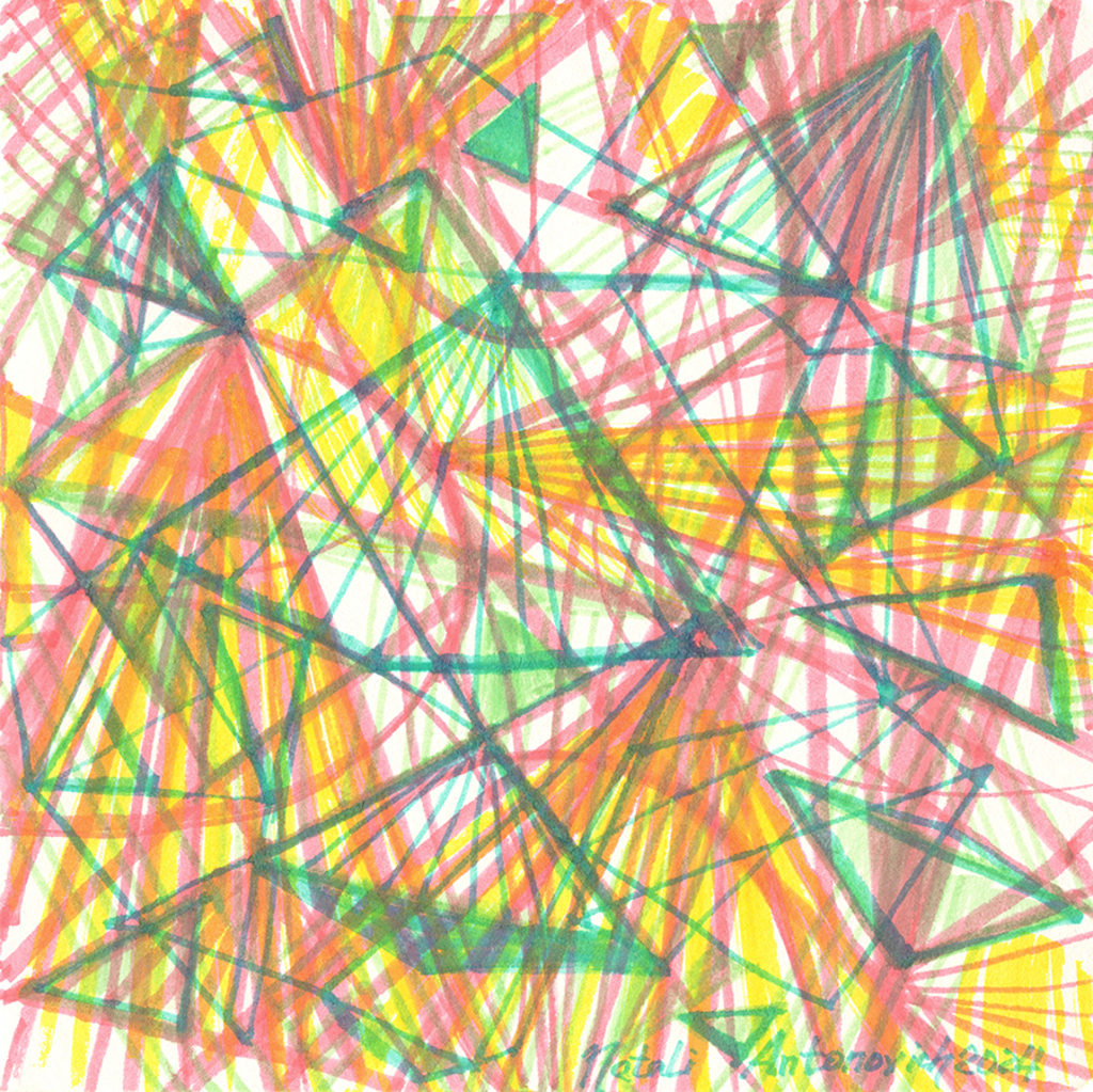 "Narrative." painting by Natali Antonovich | Artist's Gallery.