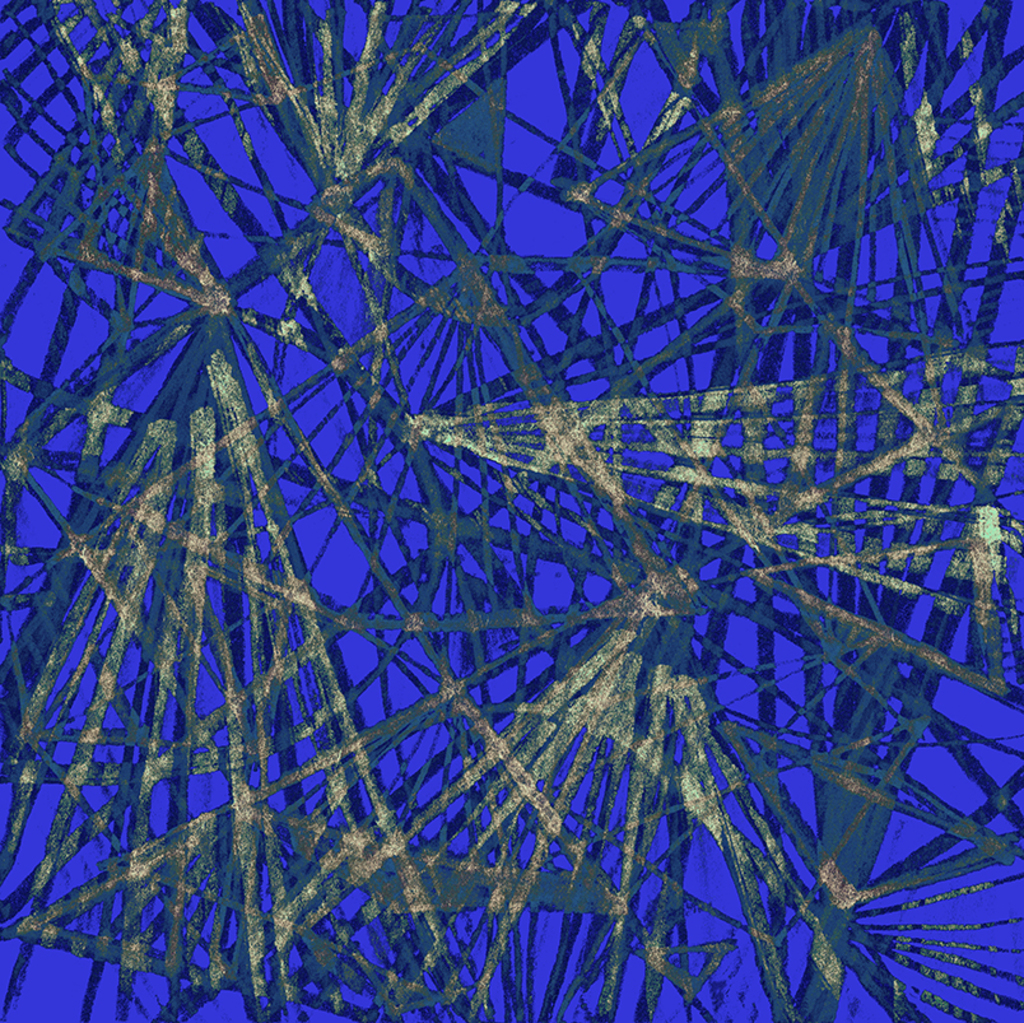 Выява адбітка „Павестваванне. Прынт Q“ з арыгінальнай карціны/малюнка Наталі Антановіч