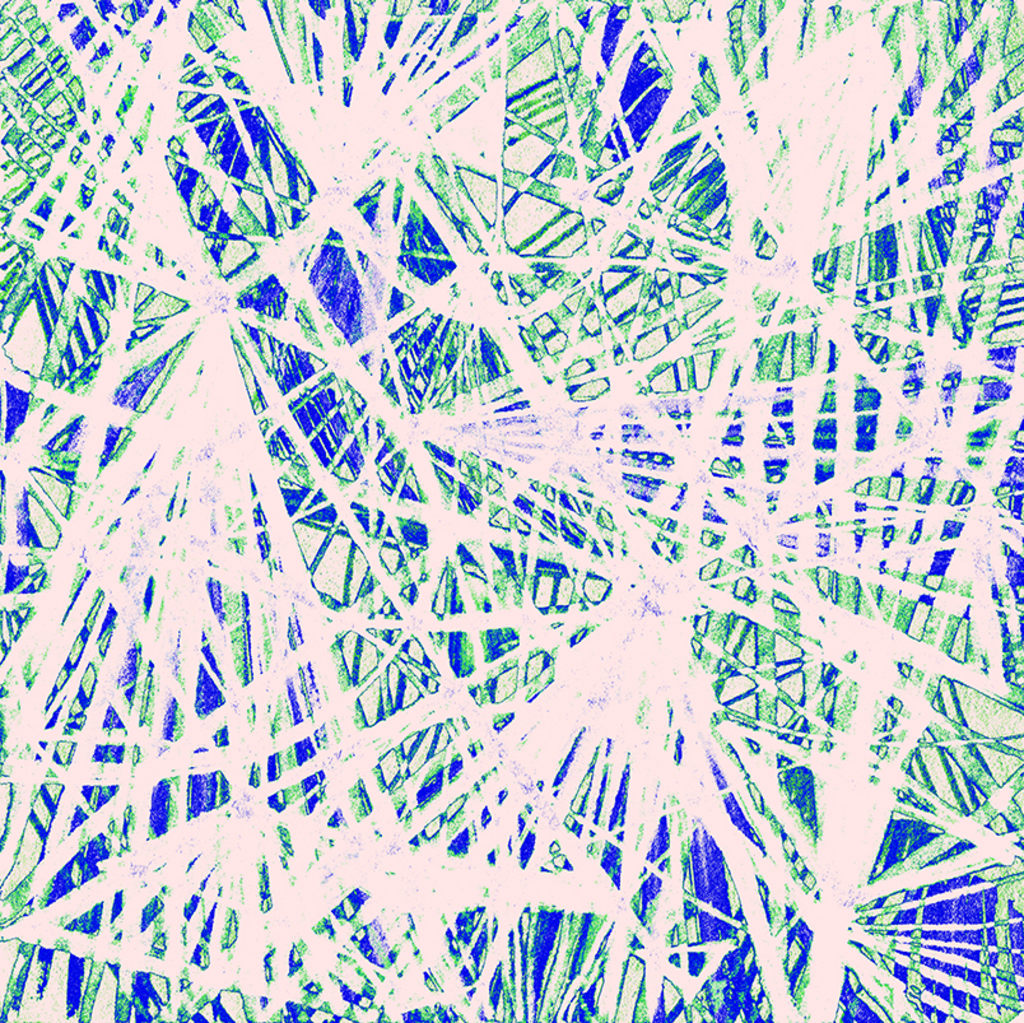 Выява адбітка „Павестваванне. Прынт K“ з арыгінальнай карціны/малюнка Наталі Антановіч