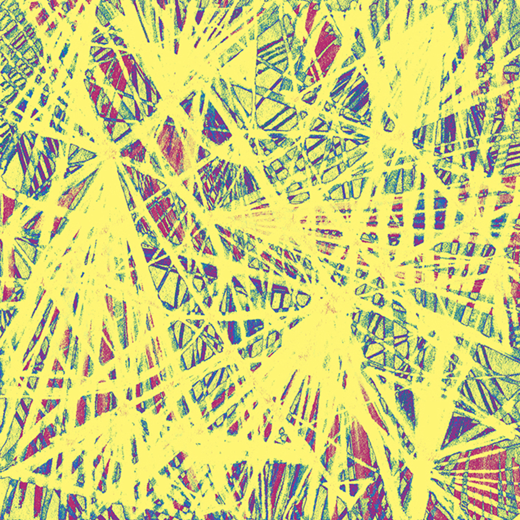 Выява адбітка „Павестваванне. Прынт R“ з арыгінальнай карціны/малюнка Наталі Антановіч