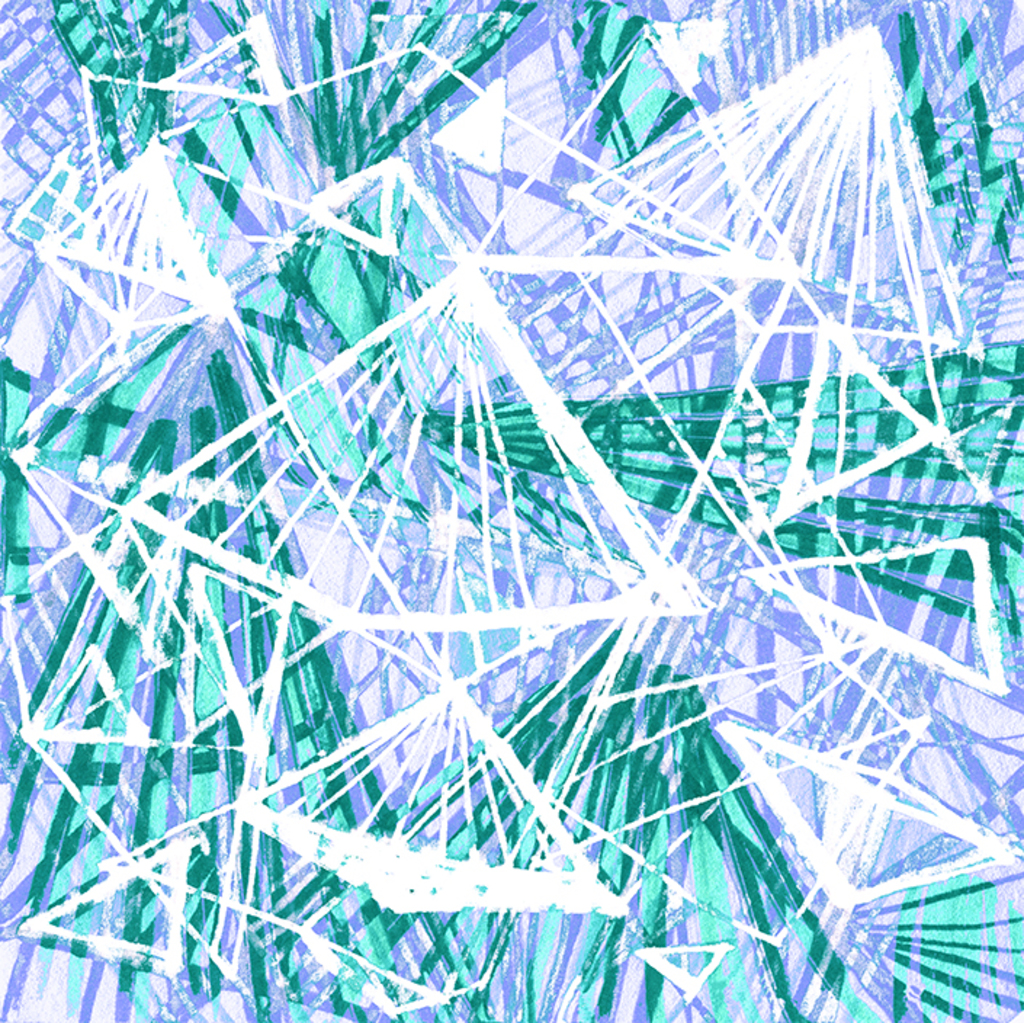 Выява адбітка „Павестваванне. Прынт J“ з арыгінальнай карціны/малюнка Наталі Антановіч