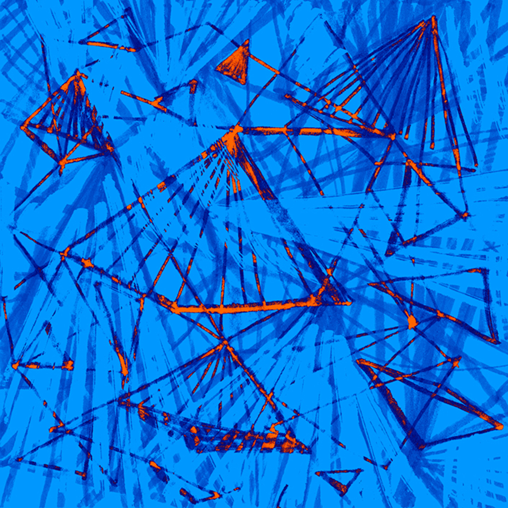 Выява адбітка „Павестваванне. Прынт HJ“ з арыгінальнай карціны/малюнка Наталі Антановіч