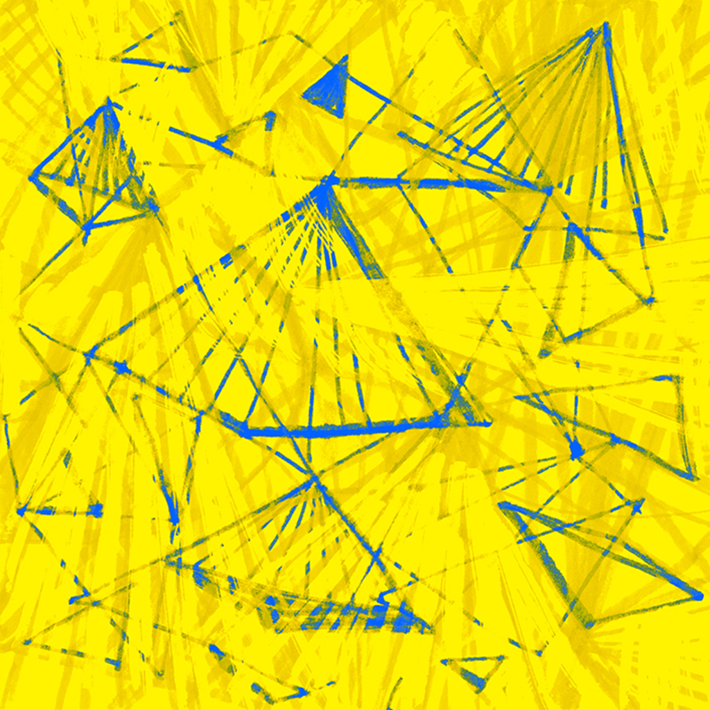 Выява адбітка „Павестваванне. Прынт HM“ з арыгінальнай карціны/малюнка Наталі Антановіч