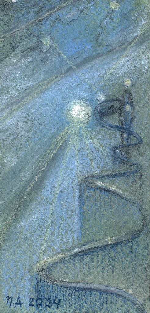 "Stralen uit het Verleden." schilderij door Natali Antonovich | Galerij van de Kunstenaar.