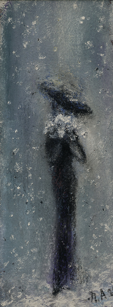 "Sneeuwboeket." schilderij door Natali Antonovich | Galerij van de Kunstenaar.