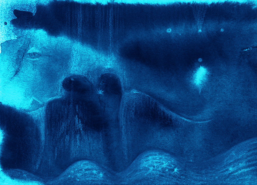 Image of Print "Eternal Love. Print  AF" from original Painting/Drawing by Natali Antonovich