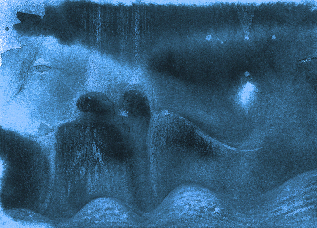 Image of Print "Eternal Love. Print  A" from original Painting/Drawing by Natali Antonovich