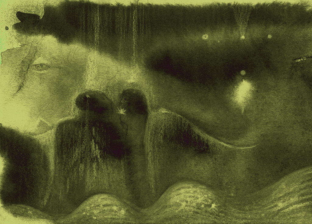 Image of Print "Eternal Love. Print  B" from original Painting/Drawing by Natali Antonovich