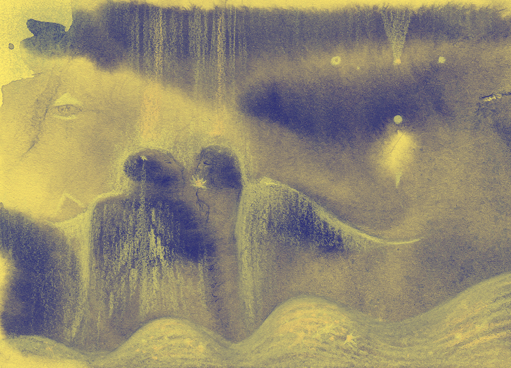 Image of Print "Eternal Love. Print  C" from original Painting/Drawing by Natali Antonovich