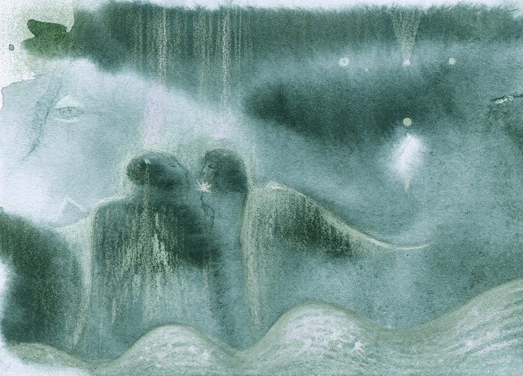 Image of Print "Eternal Love. Print  R" from original Painting/Drawing by Natali Antonovich