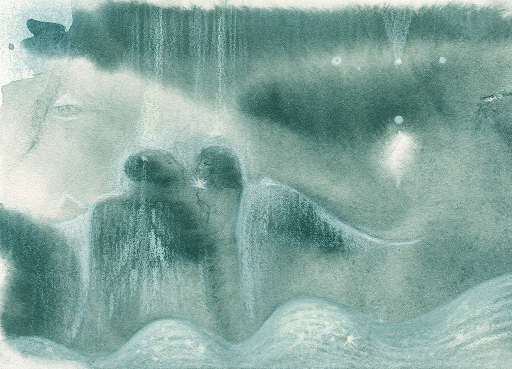 Image of Print "Eternal Love. Print  U" from original Painting/Drawing by Natali Antonovich