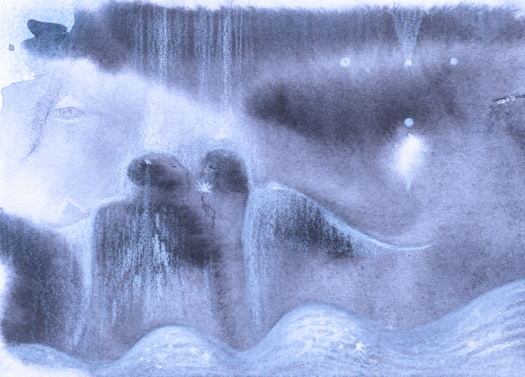 Image of Print "Eternal Love. Print  P" from original Painting/Drawing by Natali Antonovich