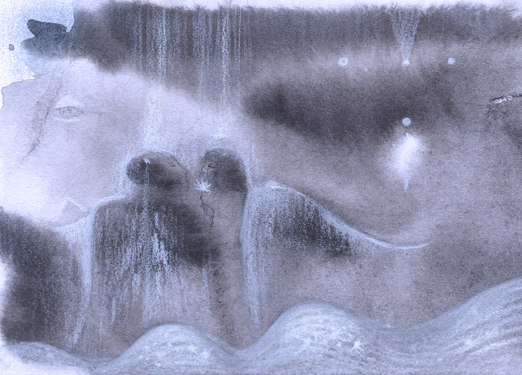 Image of Print "Eternal Love. Print  S" from original Painting/Drawing by Natali Antonovich