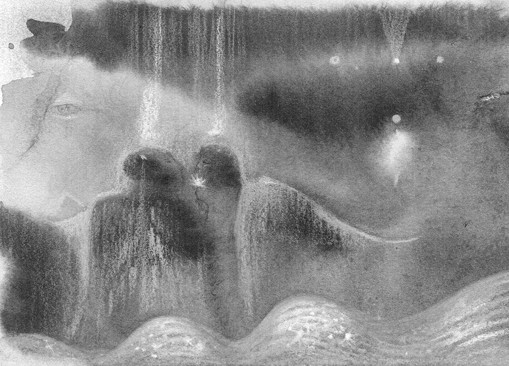 Image of Print "Eternal Love. Print  AN" from original Painting/Drawing by Natali Antonovich