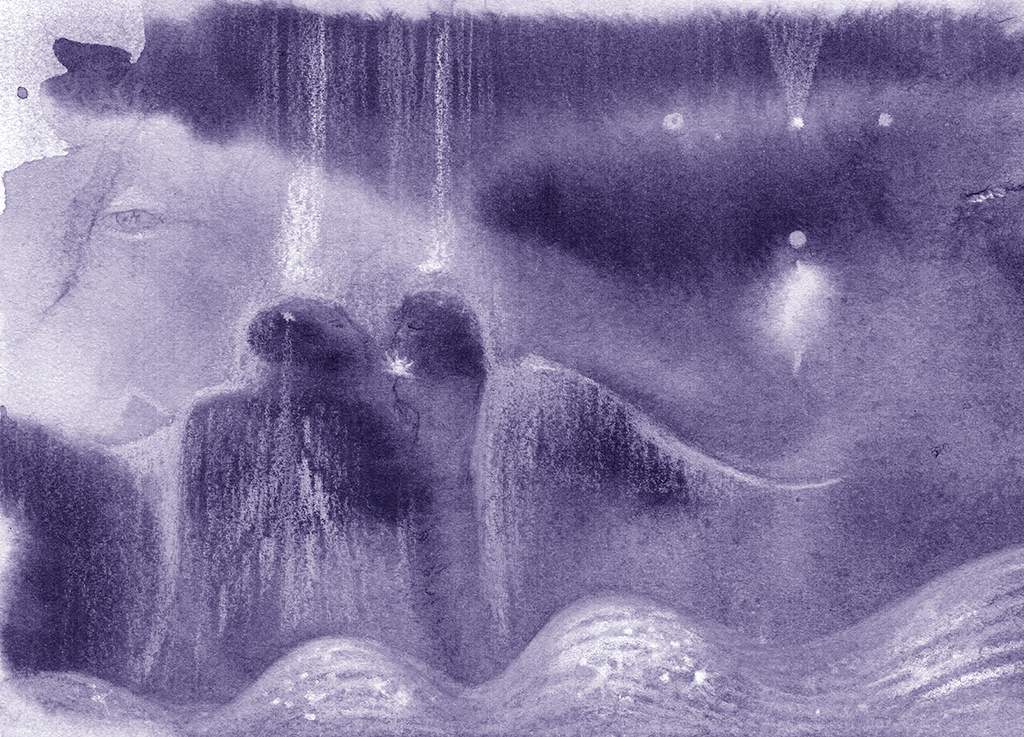 Image of Print "Eternal Love. Print  M" from original Painting/Drawing by Natali Antonovich