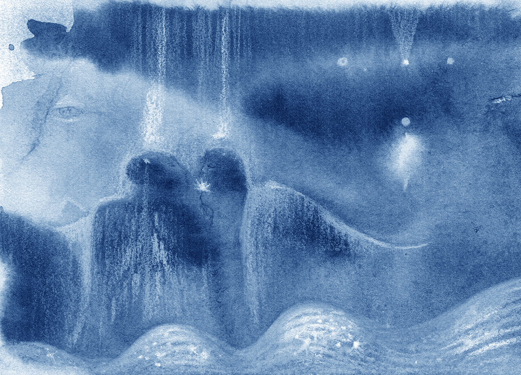 Image of Print "Eternal Love. Print  H" from original Painting/Drawing by Natali Antonovich