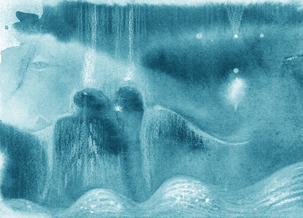 Image of Print "Eternal Love. Print  K" from original Painting/Drawing by Natali Antonovich