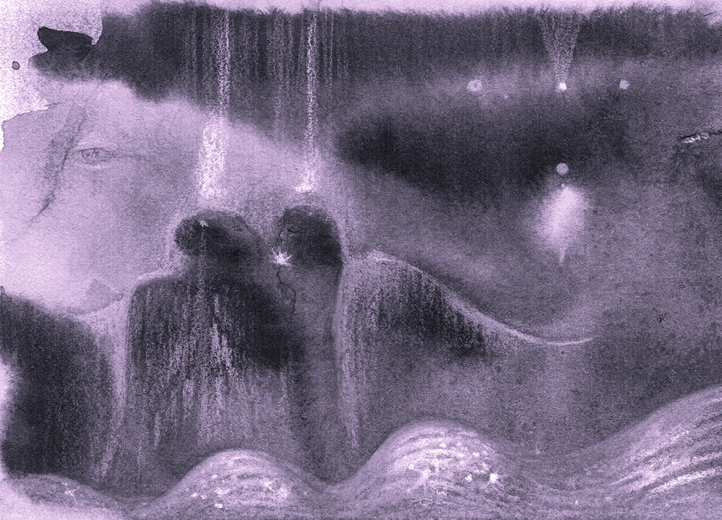 Image of Print "Eternal Love. Print  AB" from original Painting/Drawing by Natali Antonovich