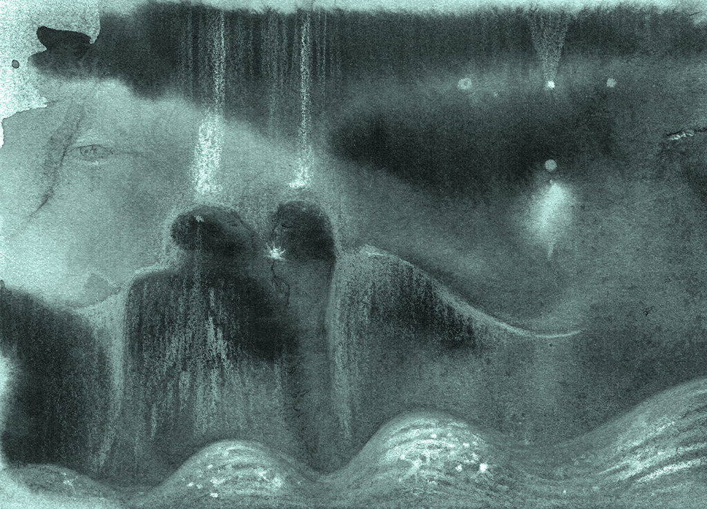 Image of Print "Eternal Love. Print  AL" from original Painting/Drawing by Natali Antonovich