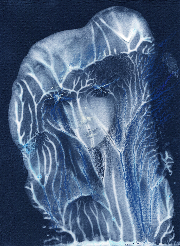 Image of Print "Madonna. Print  A" from original Painting/Drawing by Natali Antonovich