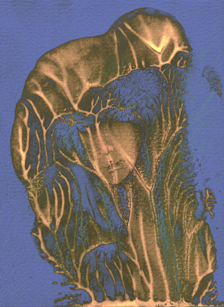 Image of Print "Madonna. Print  F" from original Painting/Drawing by Natali Antonovich