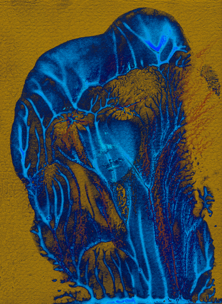 Image of Print "Madonna. Print  R" from original Painting/Drawing by Natali Antonovich