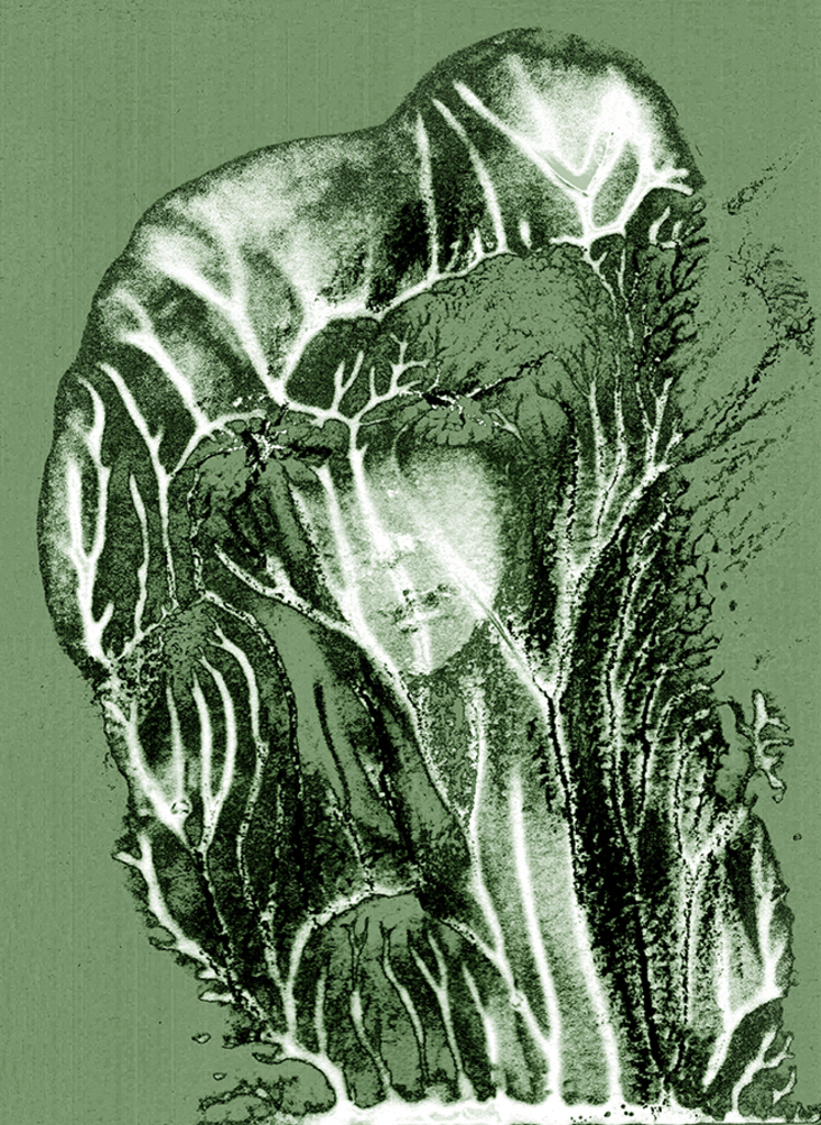 Выява адбітка „Мадонна. Прынт U“ з арыгінальнай карціны/малюнка Наталі Антановіч