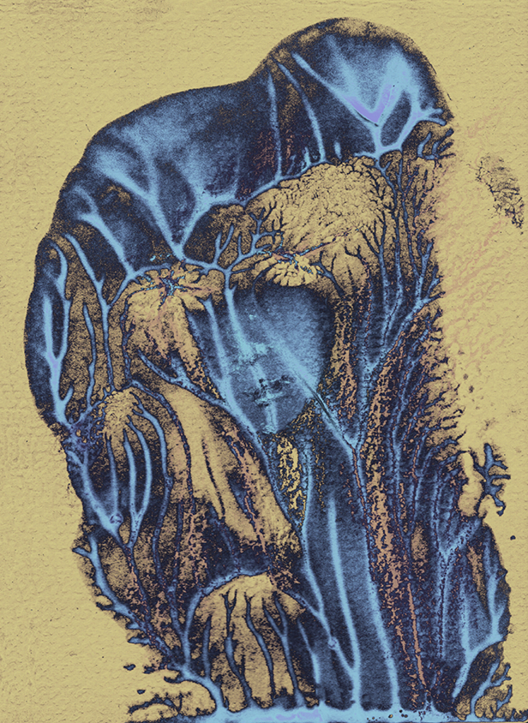 Image of Print "Madonna. Print  KJ" from original Painting/Drawing by Natali Antonovich