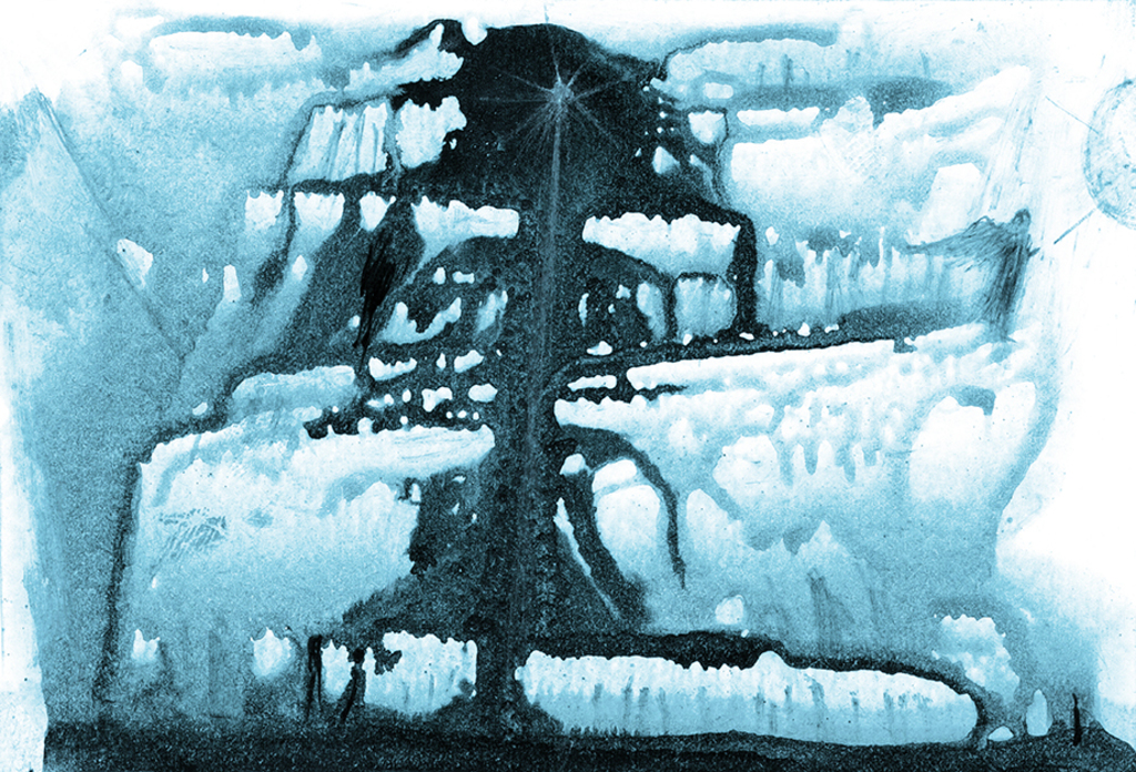 Image of Print "Long road.. Print B" from original Painting/Drawing by Natali Antonovich