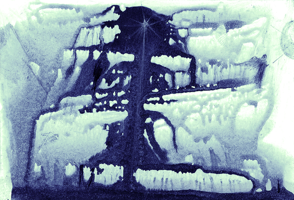 Image of Print "Long road.. Print  D" from original Painting/Drawing by Natali Antonovich