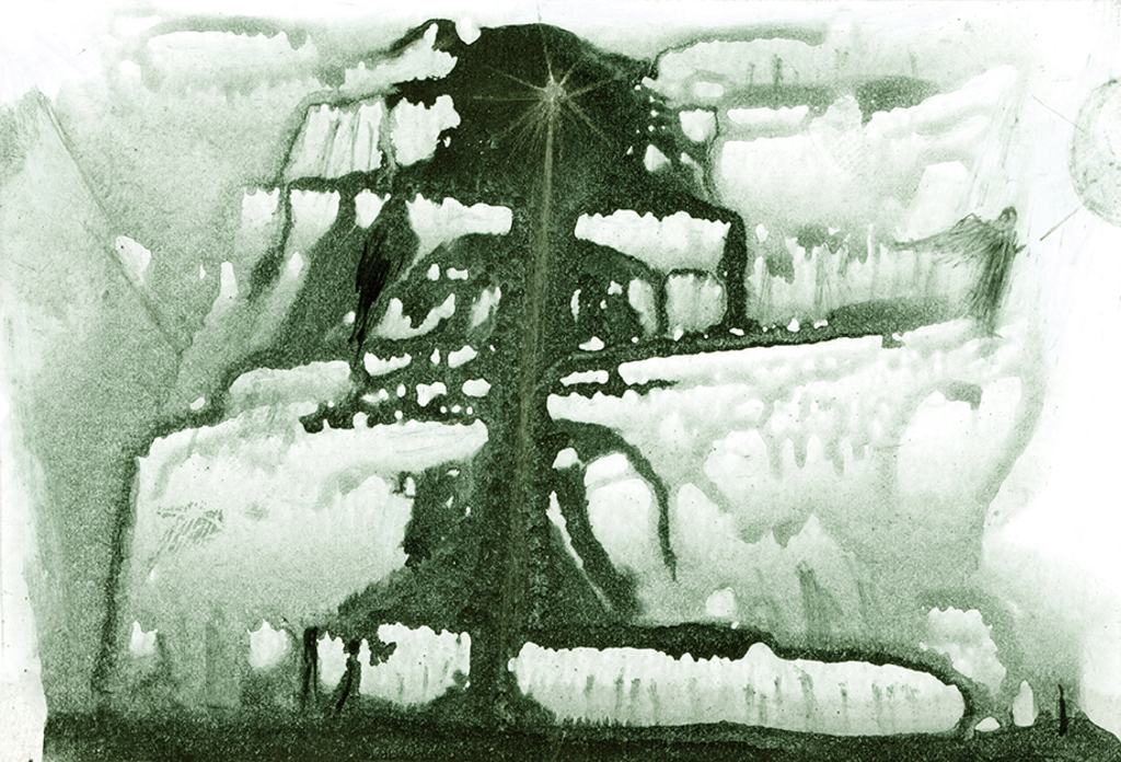 Image of Print "Long road.. Print  F" from original Painting/Drawing by Natali Antonovich