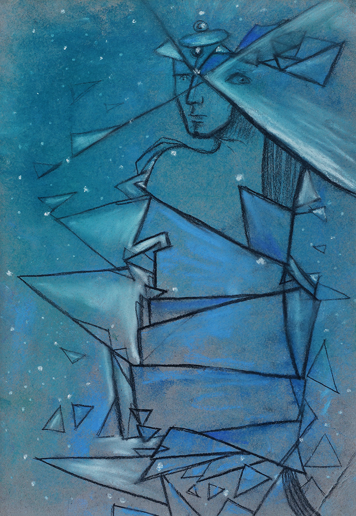 Image of Print "The miracle will repeat itself. Print N" from original Painting/Drawing by Natali Antonovich