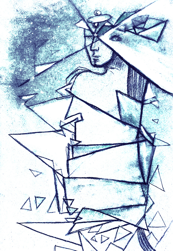 Image de l'impression „Le miracle se répétera. Imprimé R“ à partir de la peinture/dessin original de Natali Antonovich