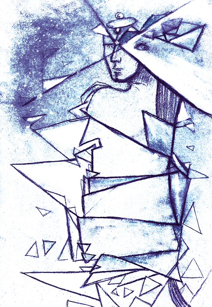 Image of Print "The miracle will repeat itself. Print T" from original Painting/Drawing by Natali Antonovich