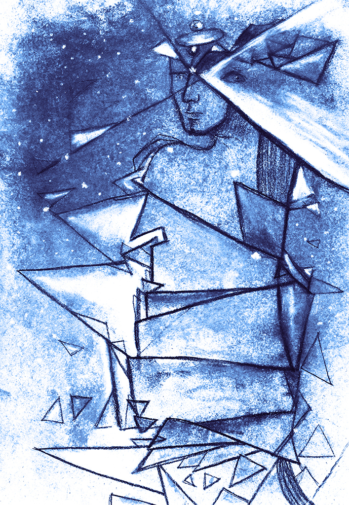 Image of Print "The miracle will repeat itself. Print J" from original Painting/Drawing by Natali Antonovich