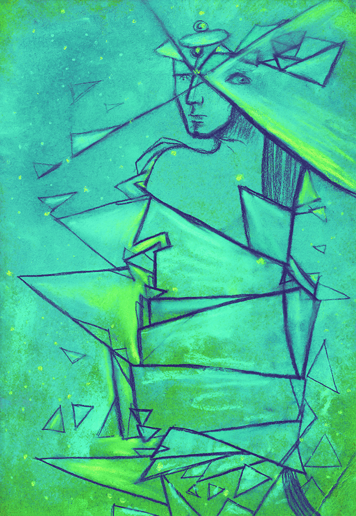 Image of Print "The miracle will repeat itself. Print L" from original Painting/Drawing by Natali Antonovich