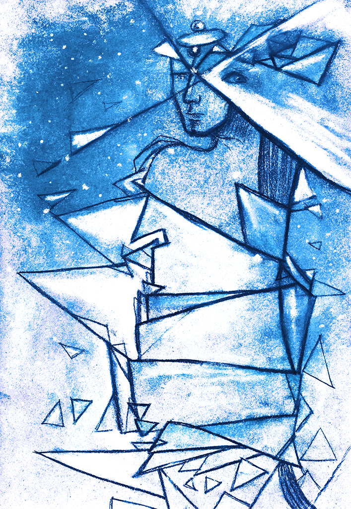 Image of Print "The miracle will repeat itself. Print AE" from original Painting/Drawing by Natali Antonovich