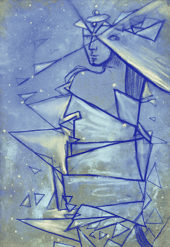 Image of Print "The miracle will repeat itself. Print AY" from original Painting/Drawing by Natali Antonovich